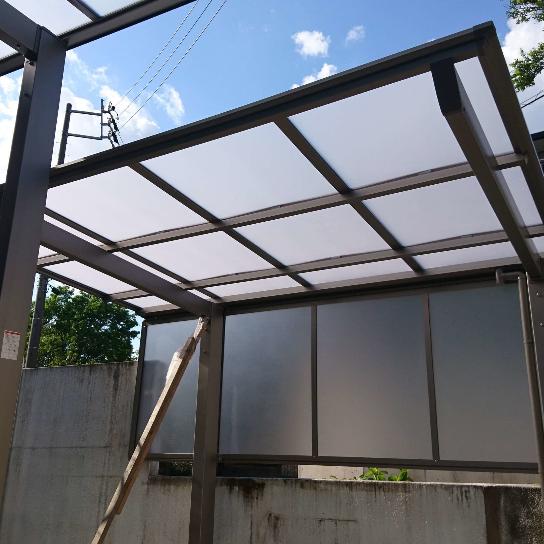 サイクルポート修理 名古屋市港区 | サイクルポート修理ならエクステリアの窓口名古屋市港区