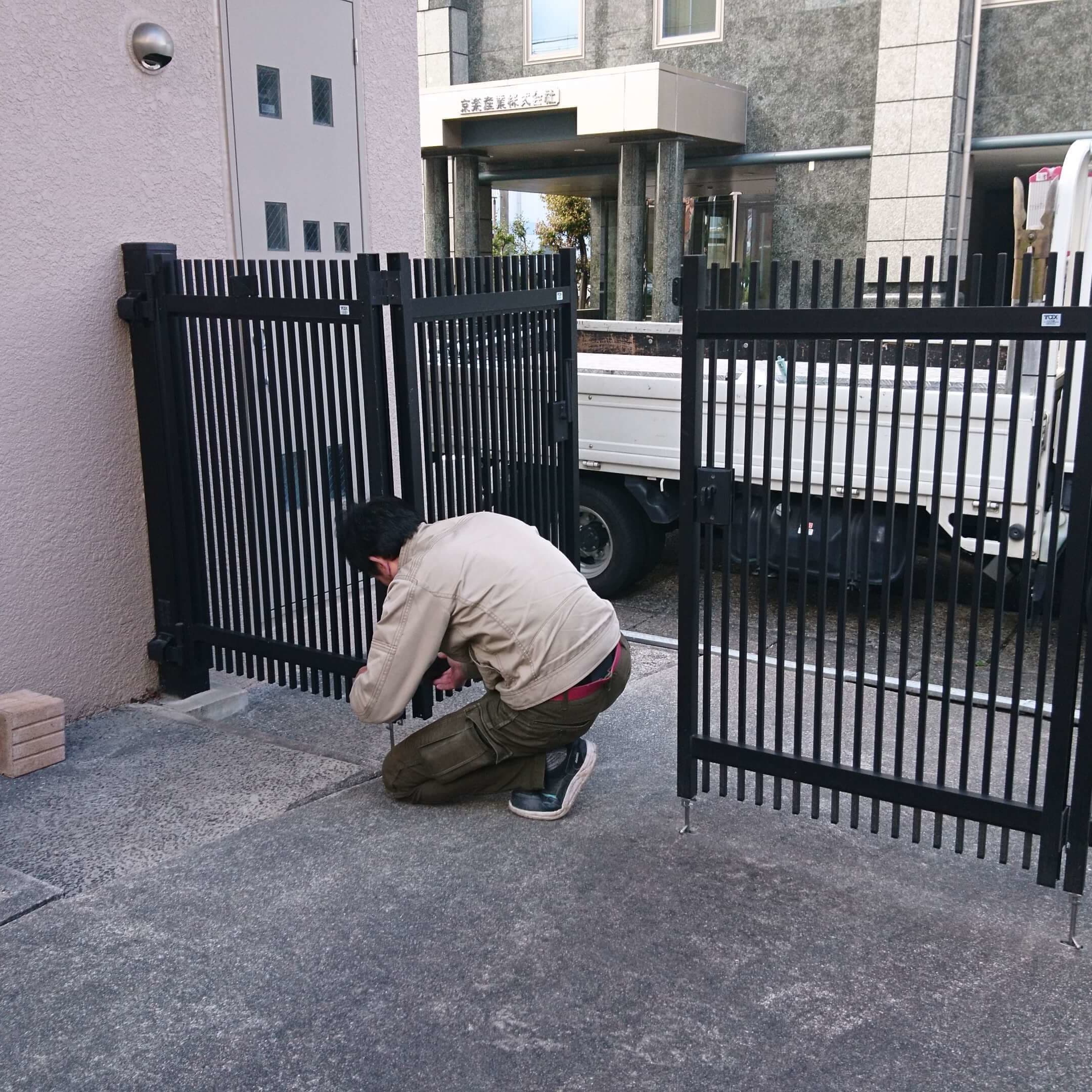 門扉修理 名古屋市港区 | 波板修理ならエクステリアの窓口名古屋市港区