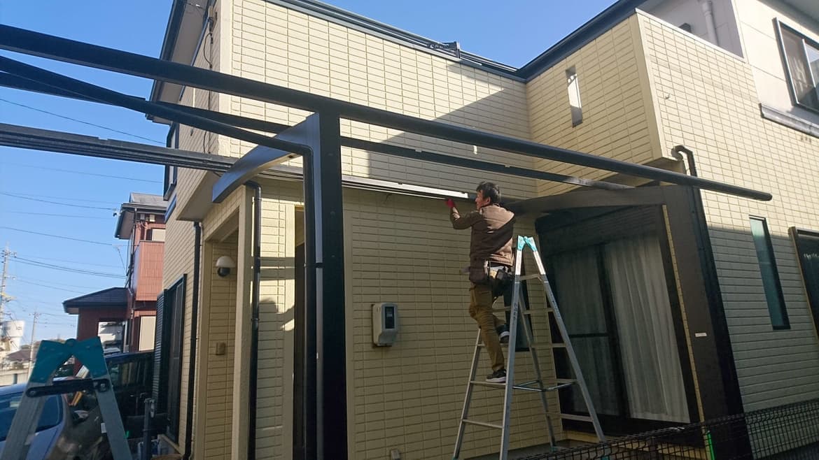 カーポート解体 名古屋市港区 | カーポート修理ならエクステリアの窓口名古屋市港区