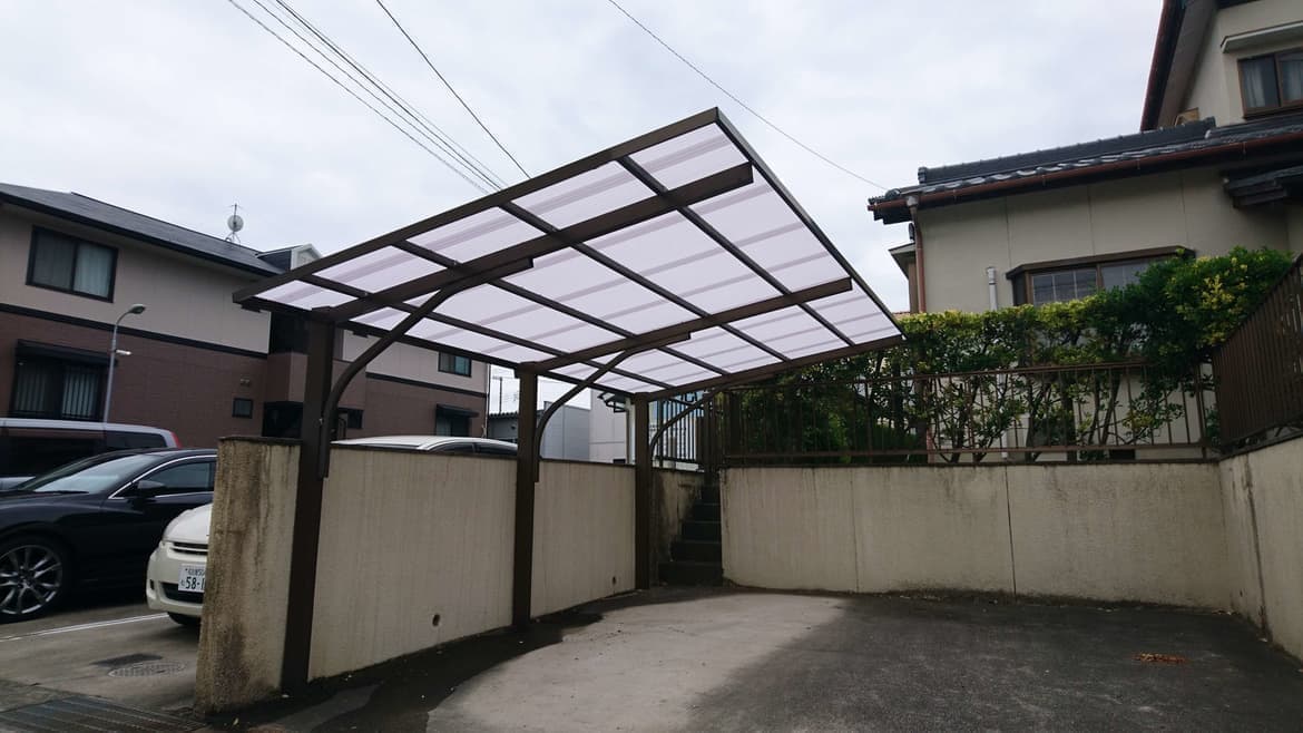 カーポート波板交換 名古屋市港区 | 波板交換ならエクステリアの窓口名古屋市港区