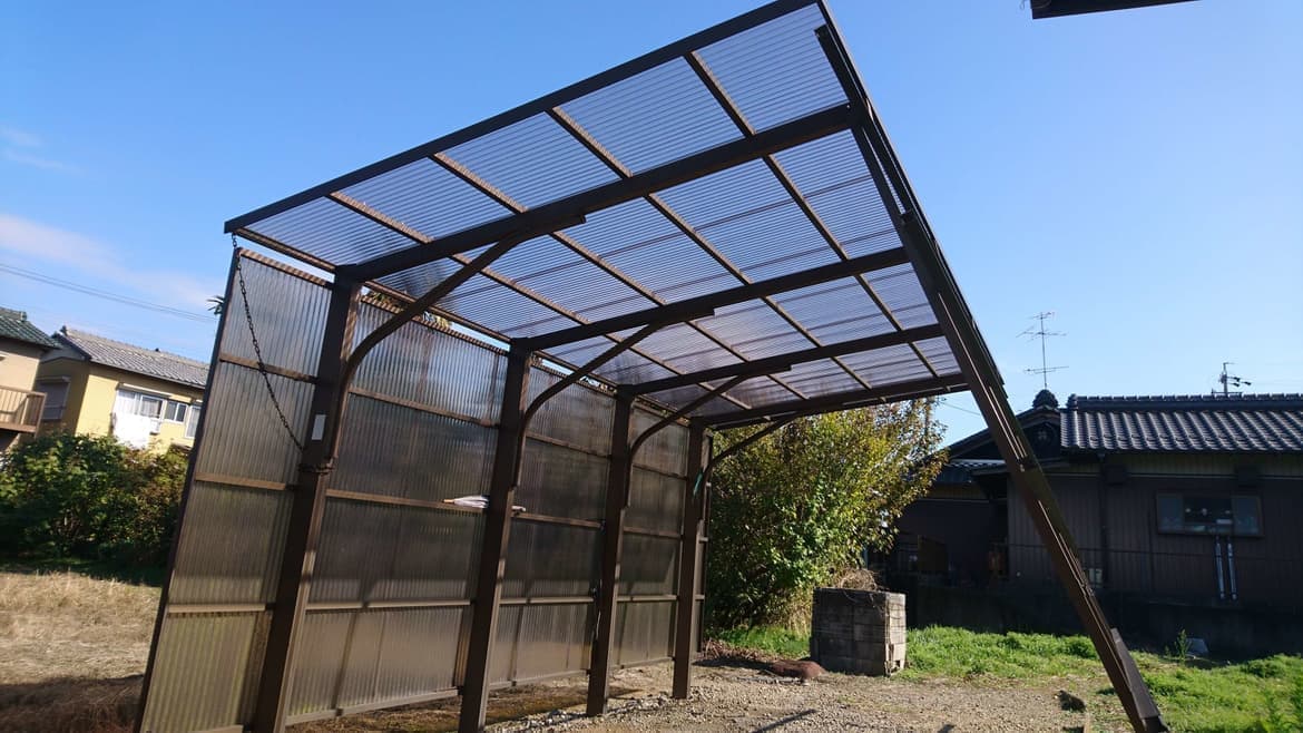 波板張替え 名古屋市港区 | エクステリアの窓口名古屋市港区