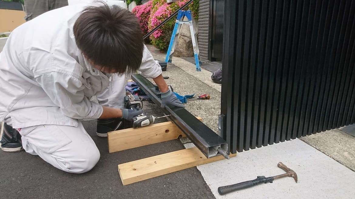 門扉修理 名古屋市港区 | 門扉の取替えならエクステリアの窓口名古屋市港区