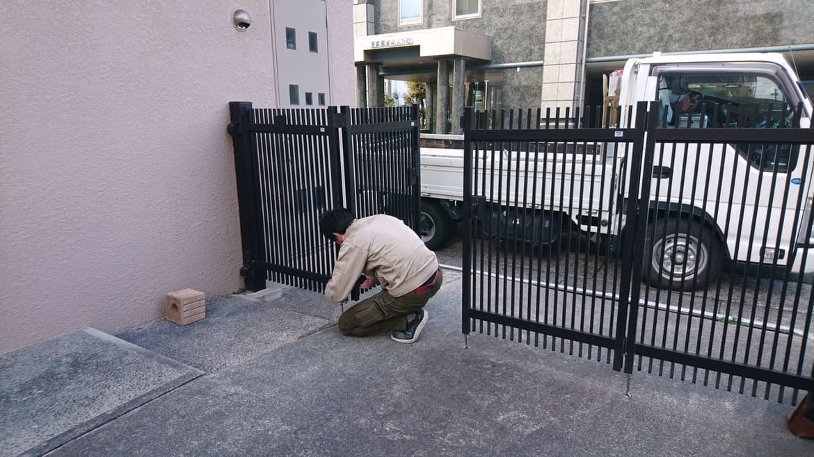 門扉補修 名古屋市港区 | 門扉の取替えならエクステリアの窓口名古屋市港区