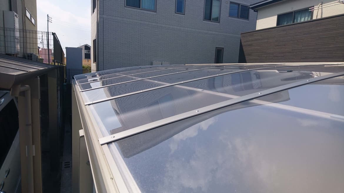 カーポート台風対策 名古屋市港区 | カーポート修理ならエクステリアの窓口名古屋市港区